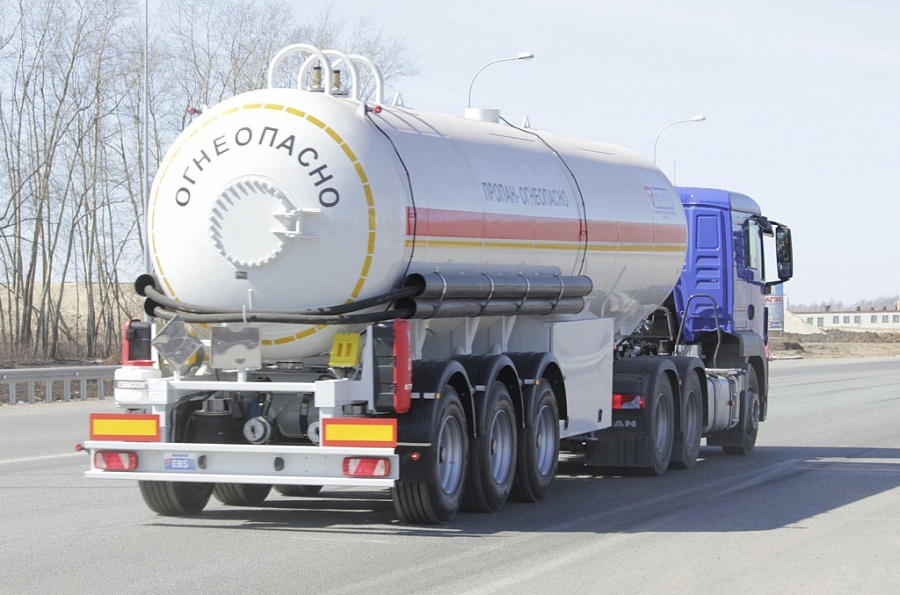 Доставка газа для газгольдера в Люберцы