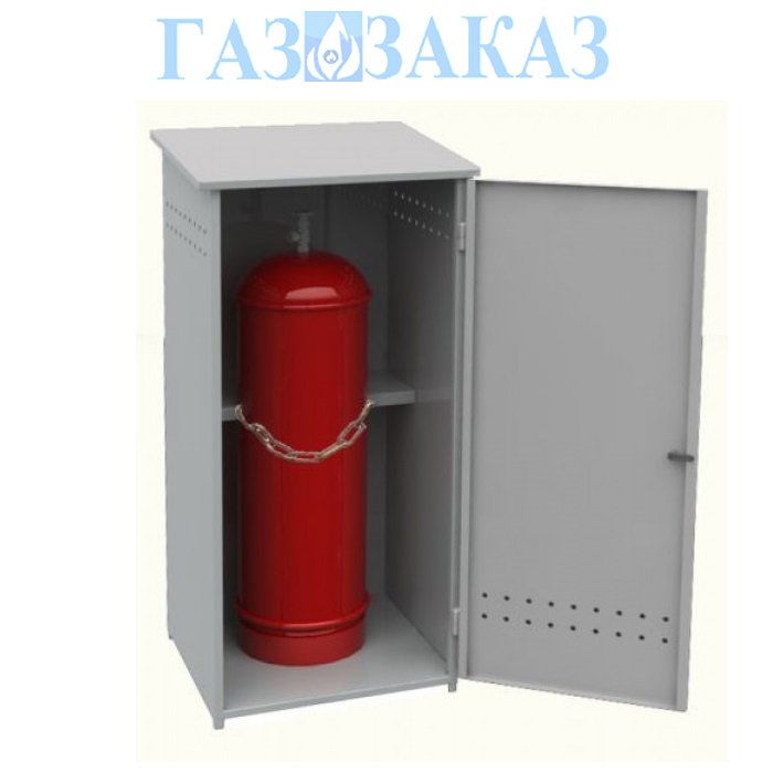 Разборный шкаф для одного пропанового газового баллона 50л ШР-1