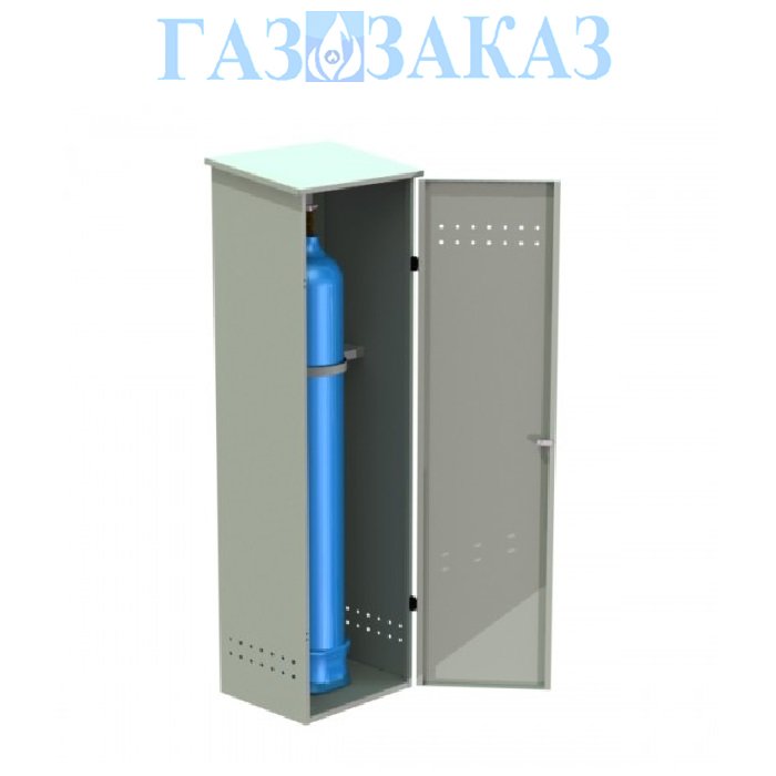 Шкаф для одного кислородного или ацетиленового газового баллона 40л ШБ-1
